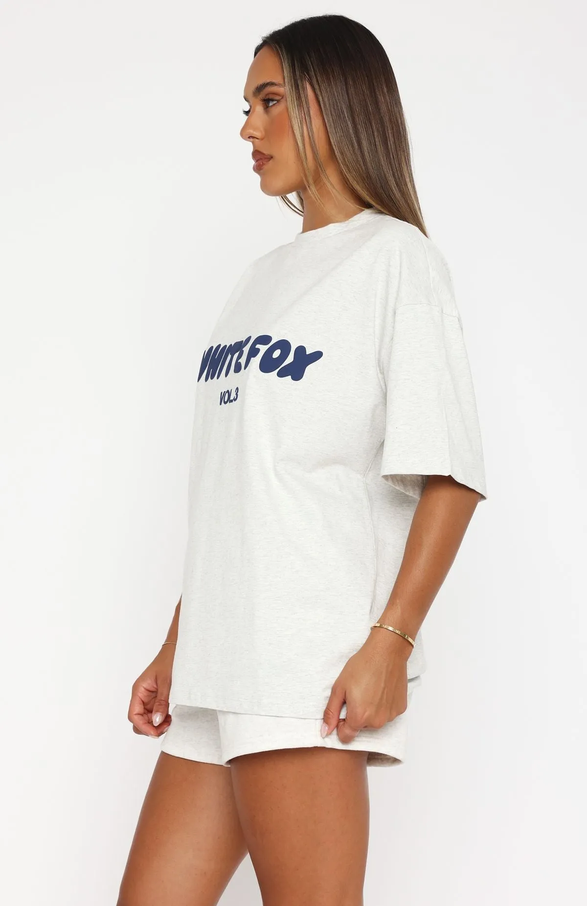 Offstage Oversized Tee Mineral Grey City Style Simple Layer