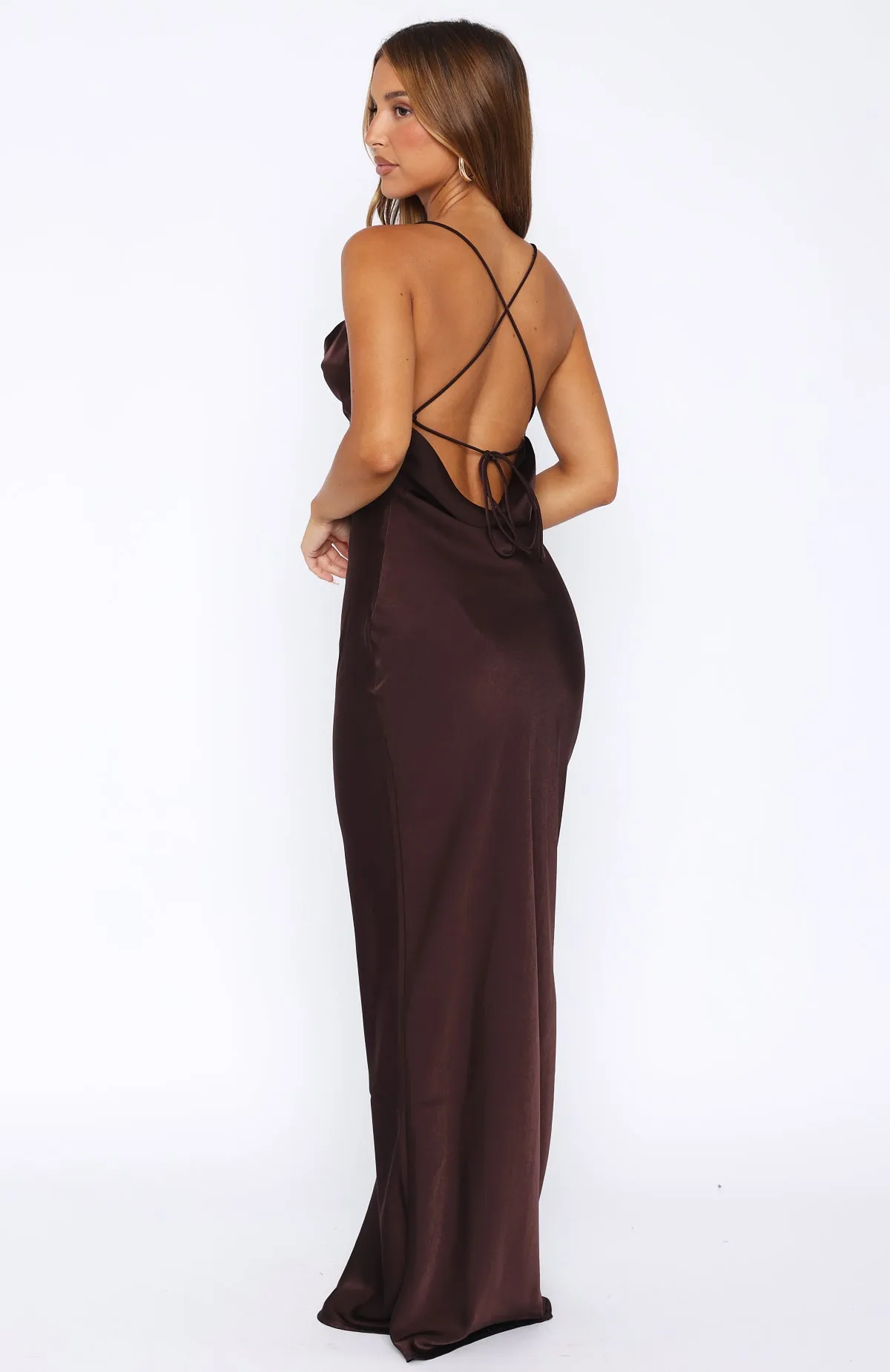 DurableStitching Over My Head Maxi Dress Chocolate
