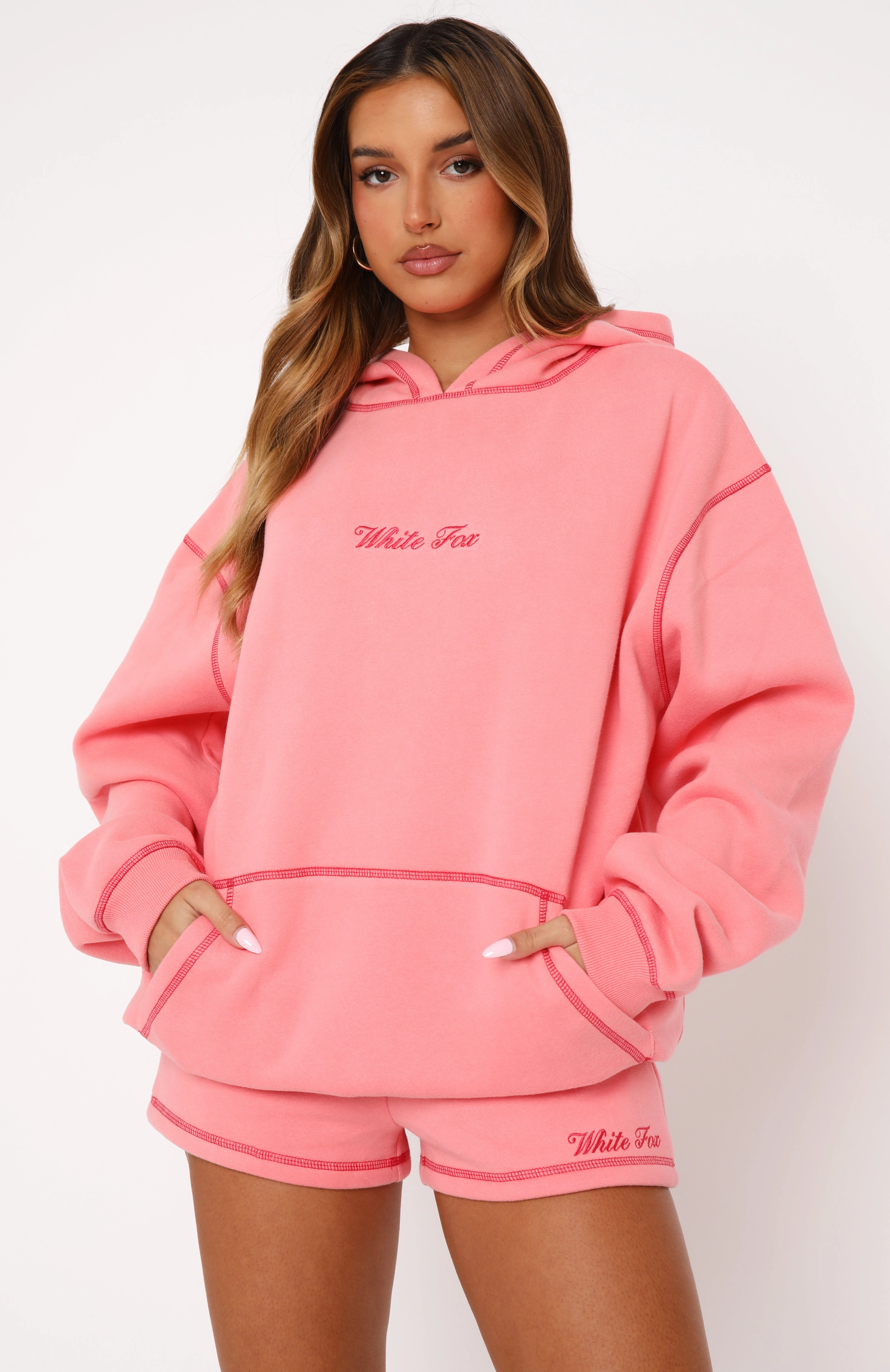 Instant Attraction Oversized Hoodie Melon Soft Touch