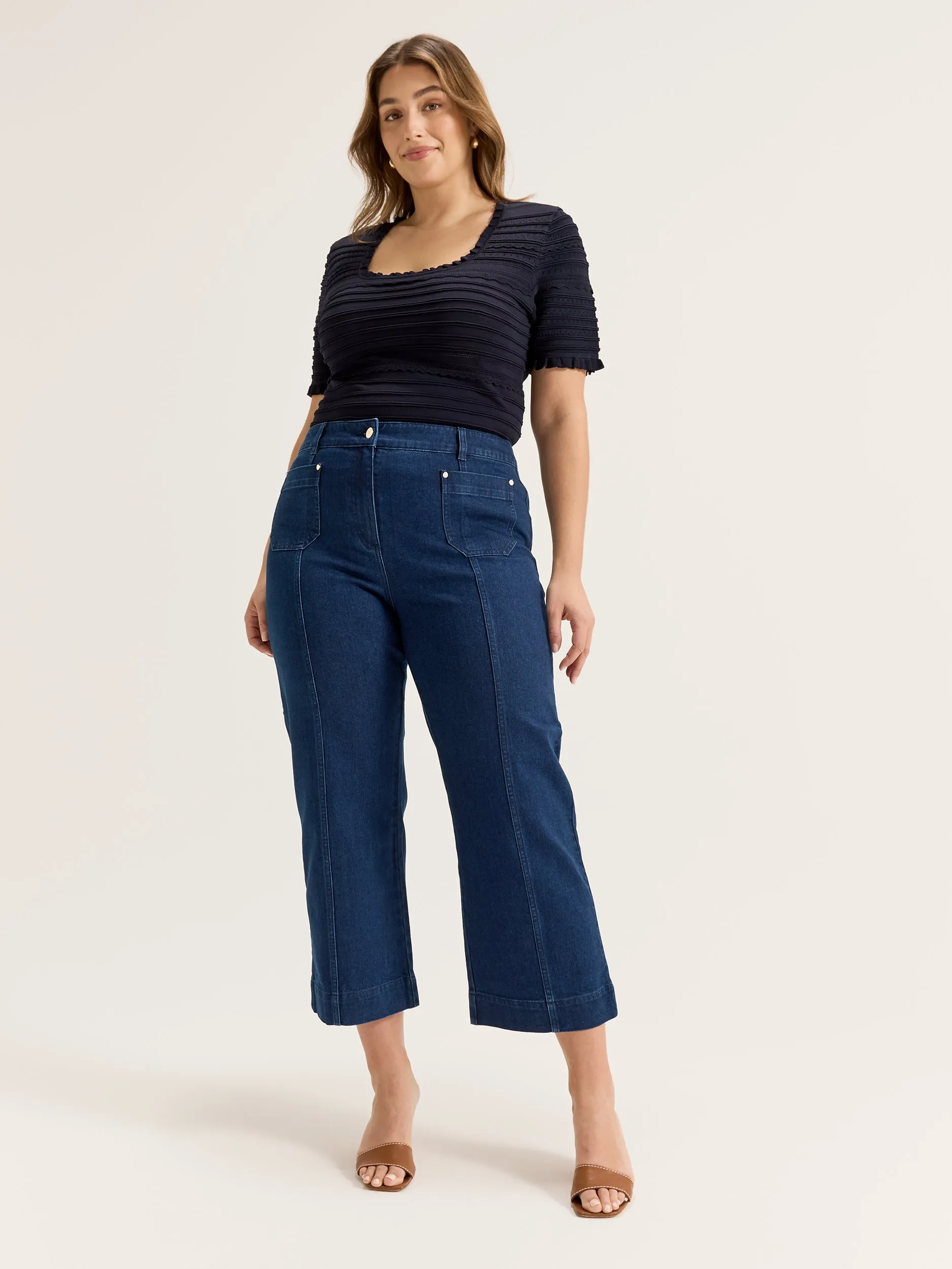 EcoFriendlyDye RelaxedFit Le Jardin Knit Top