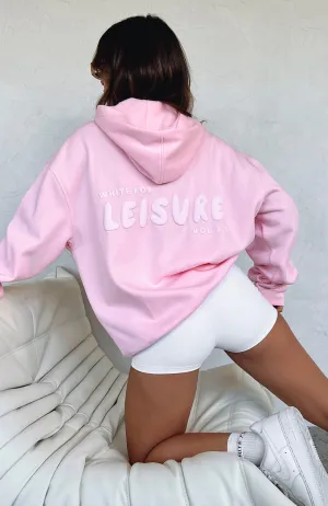 Leisure Series Oversized Hoodie Posy Tagless Label System ShapeRetention Fabric