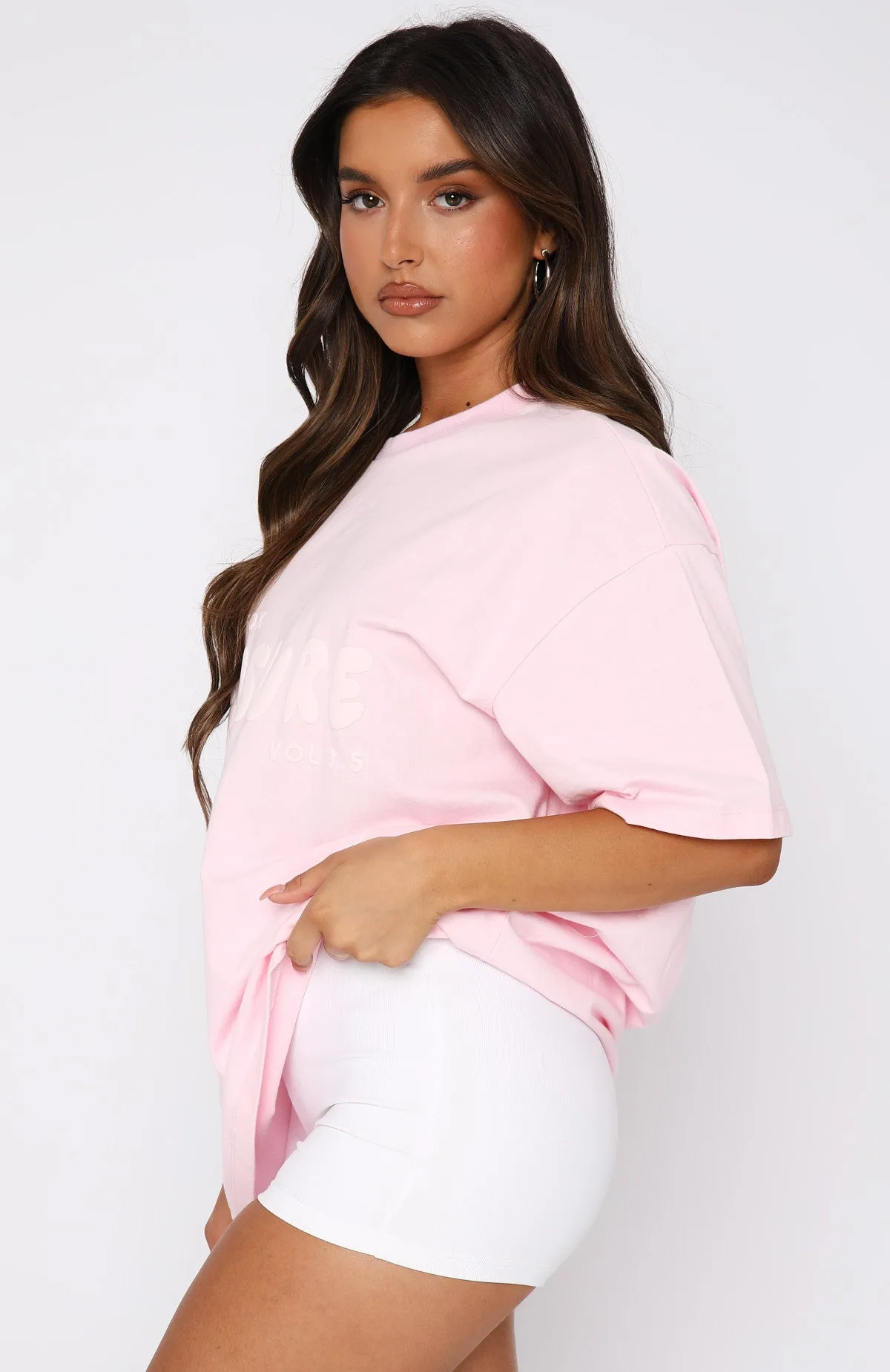 Leisure Series Oversized Tee Posy NonIrritating
