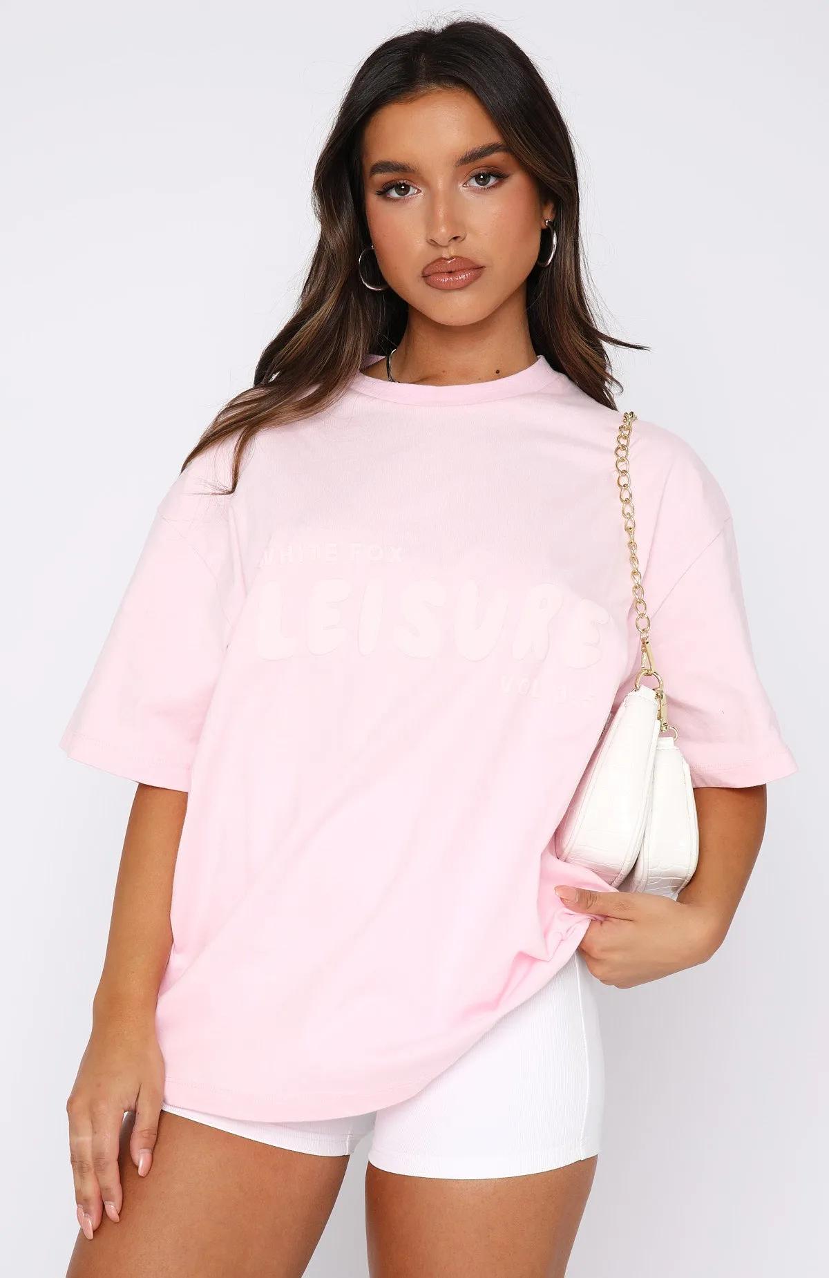 Casual Tee Leisure Series Oversized Tee Posy