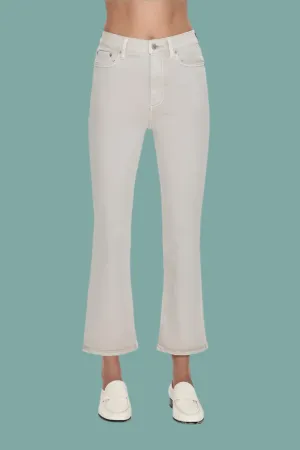 Stay Fresh Lennon Crop Boot Jean - Stone