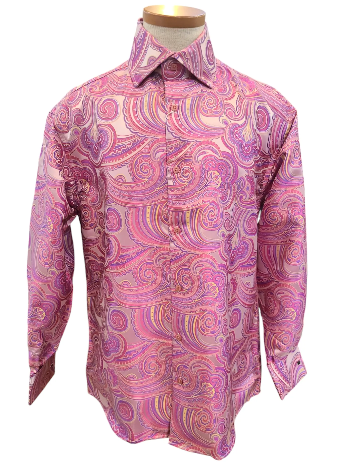 Leon Long Sleeves French cuff Shirts