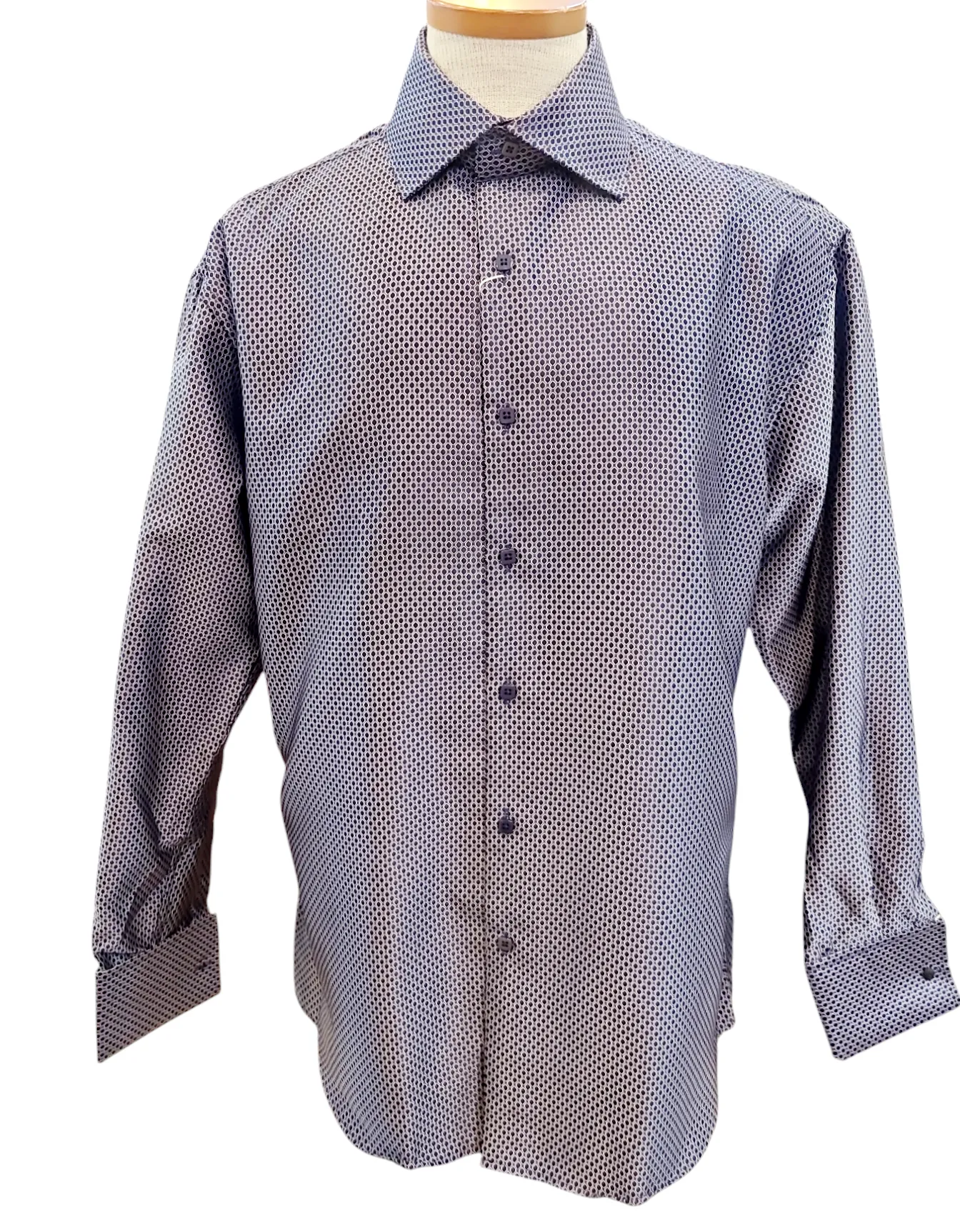 Leon Long Sleeves French cuff Shirts