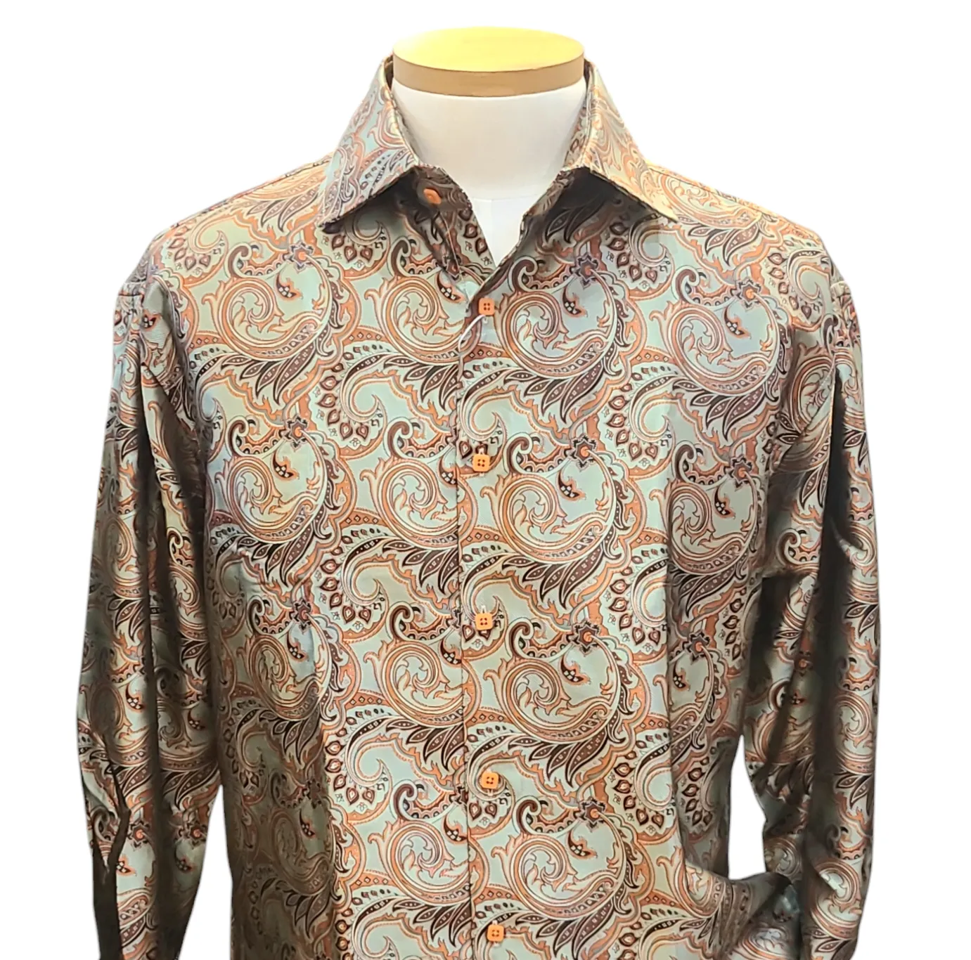 Leon Long Sleeves French cuff Shirts