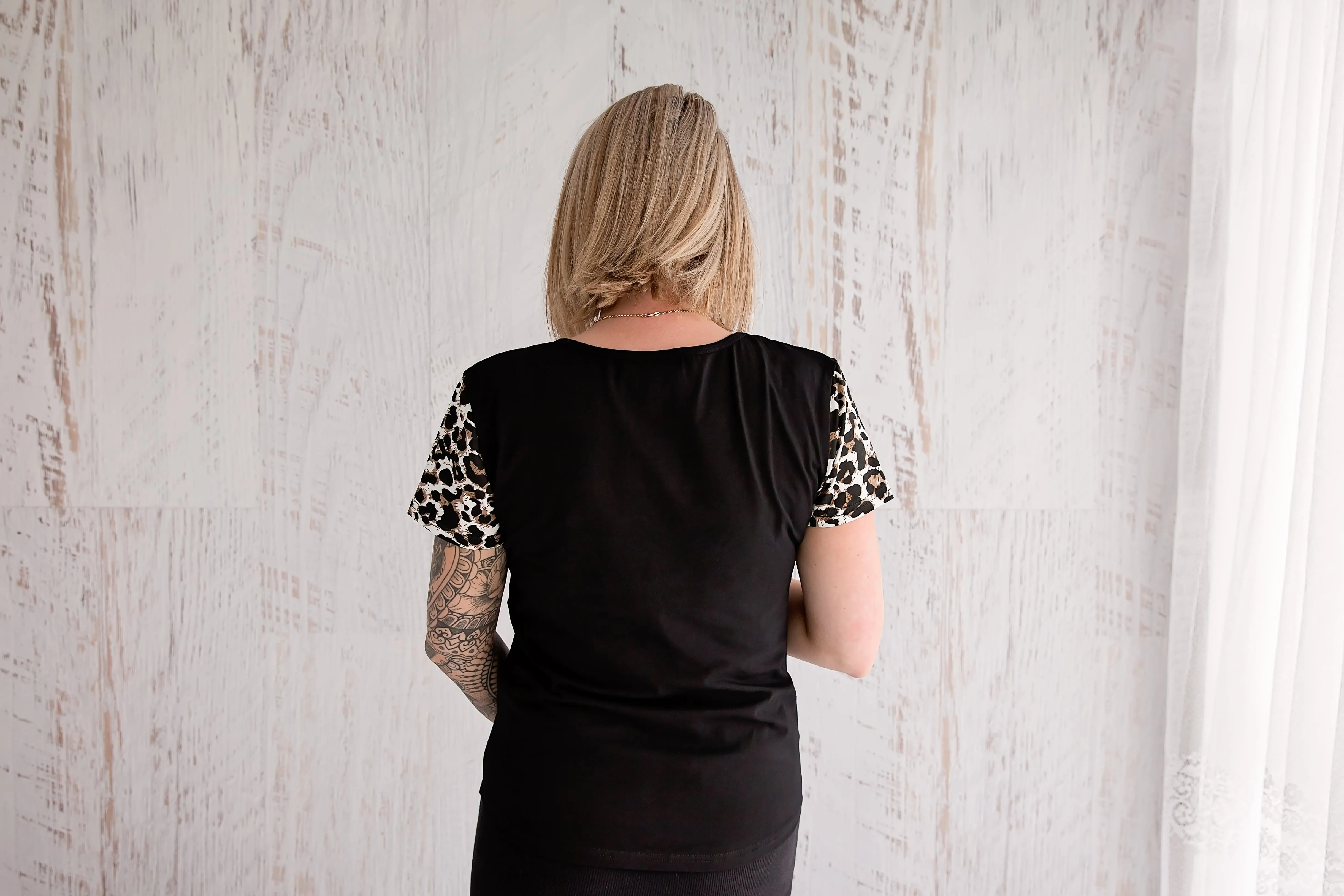 Leopard Print Tee