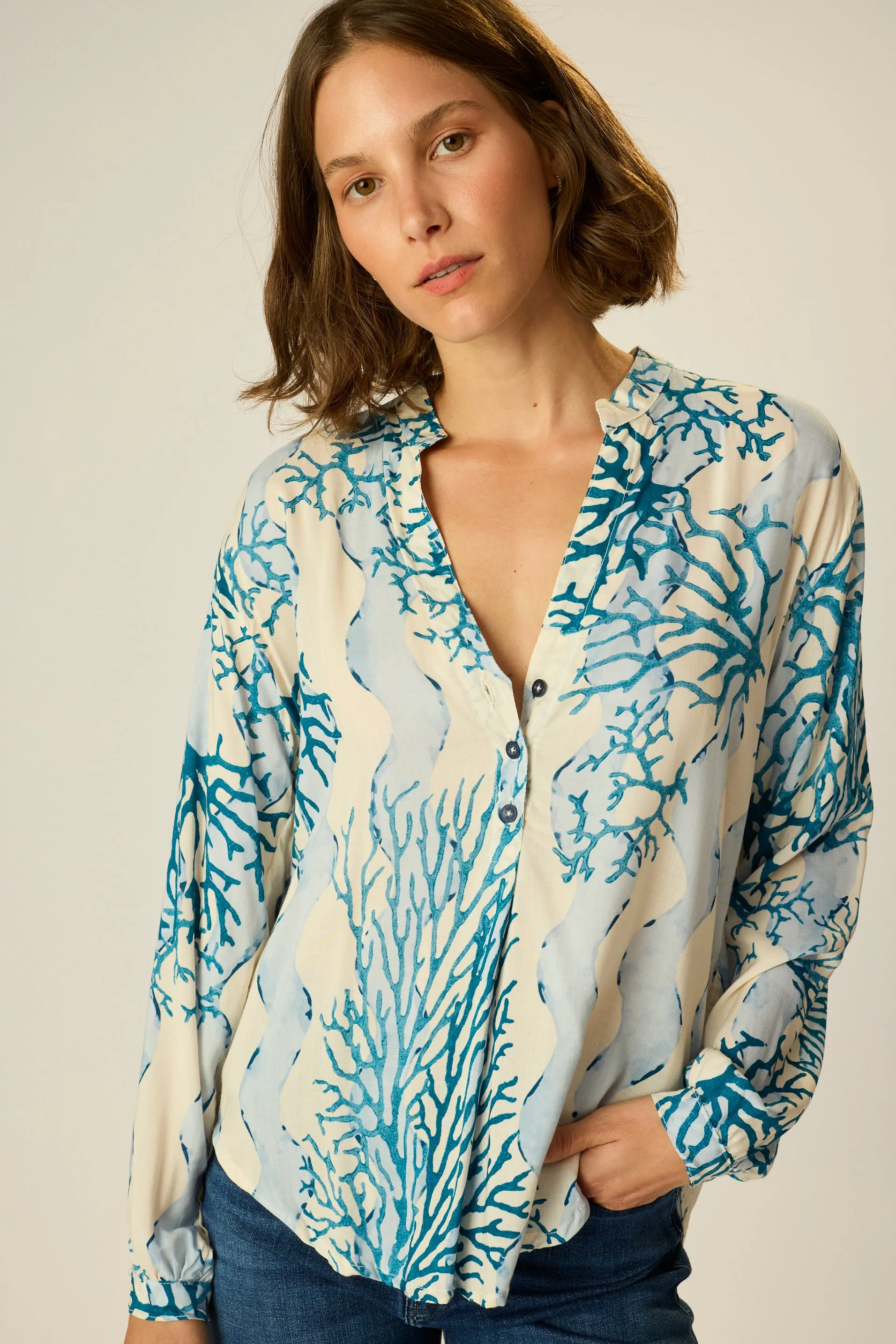 LESLIE SHIRT SoftBrushed