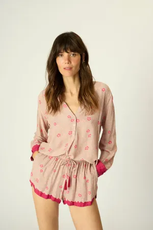 LESLIE SHIRT Ergonomic Pattern Design High Neck Design