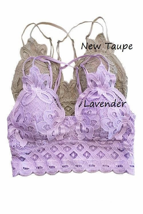 Lexi Lace Bralette Thermal Regulating Fabric All Weather Performance Fabric