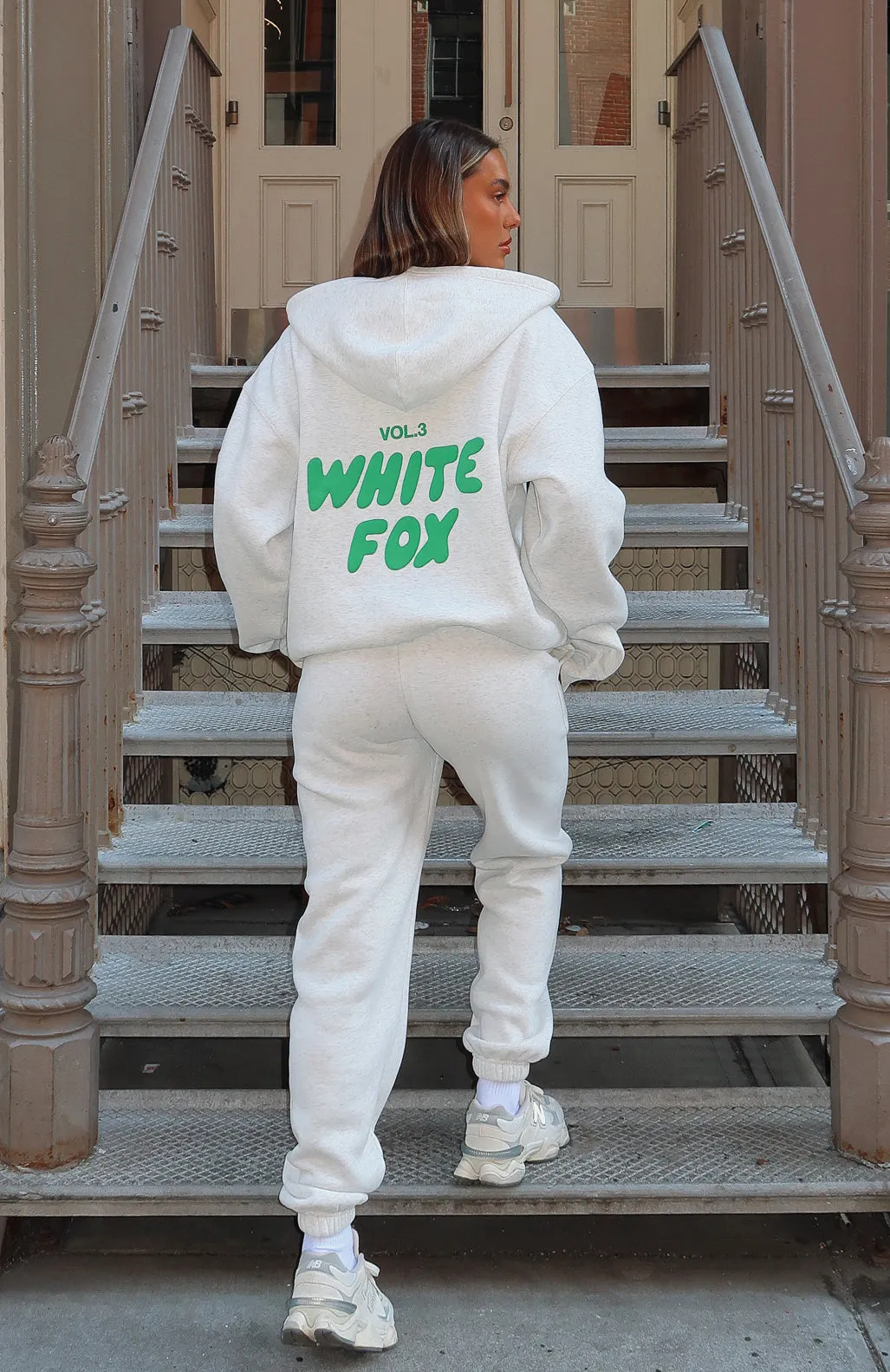 Offstage Zip Front Hoodie Glacier Grey Transitional Layer