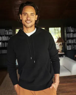 Lightweight Mongolian Cashmere Pullover Hoodie
