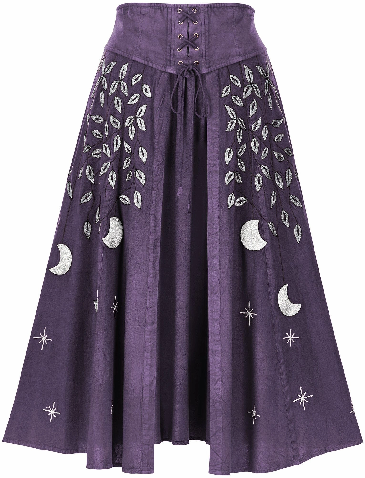 Celestia Maxi Overskirt Limited Edition Midnight Lavender Flexible Waistband Wrap Closure