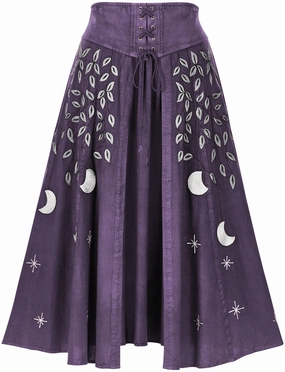 Celestia Maxi Overskirt Limited Edition Midnight Lavender Abrasion resistant