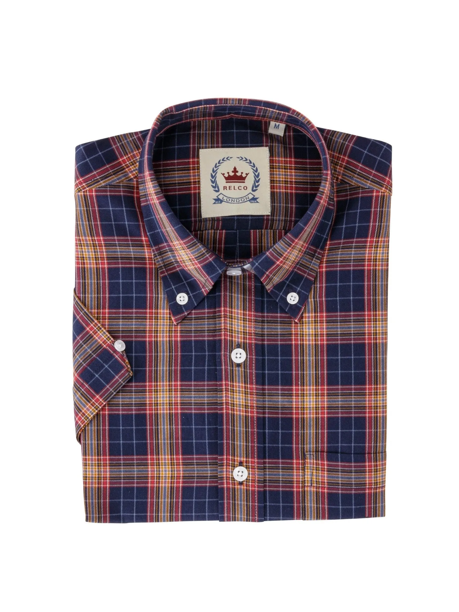 Limited production - Navy check shirt - STCK-28