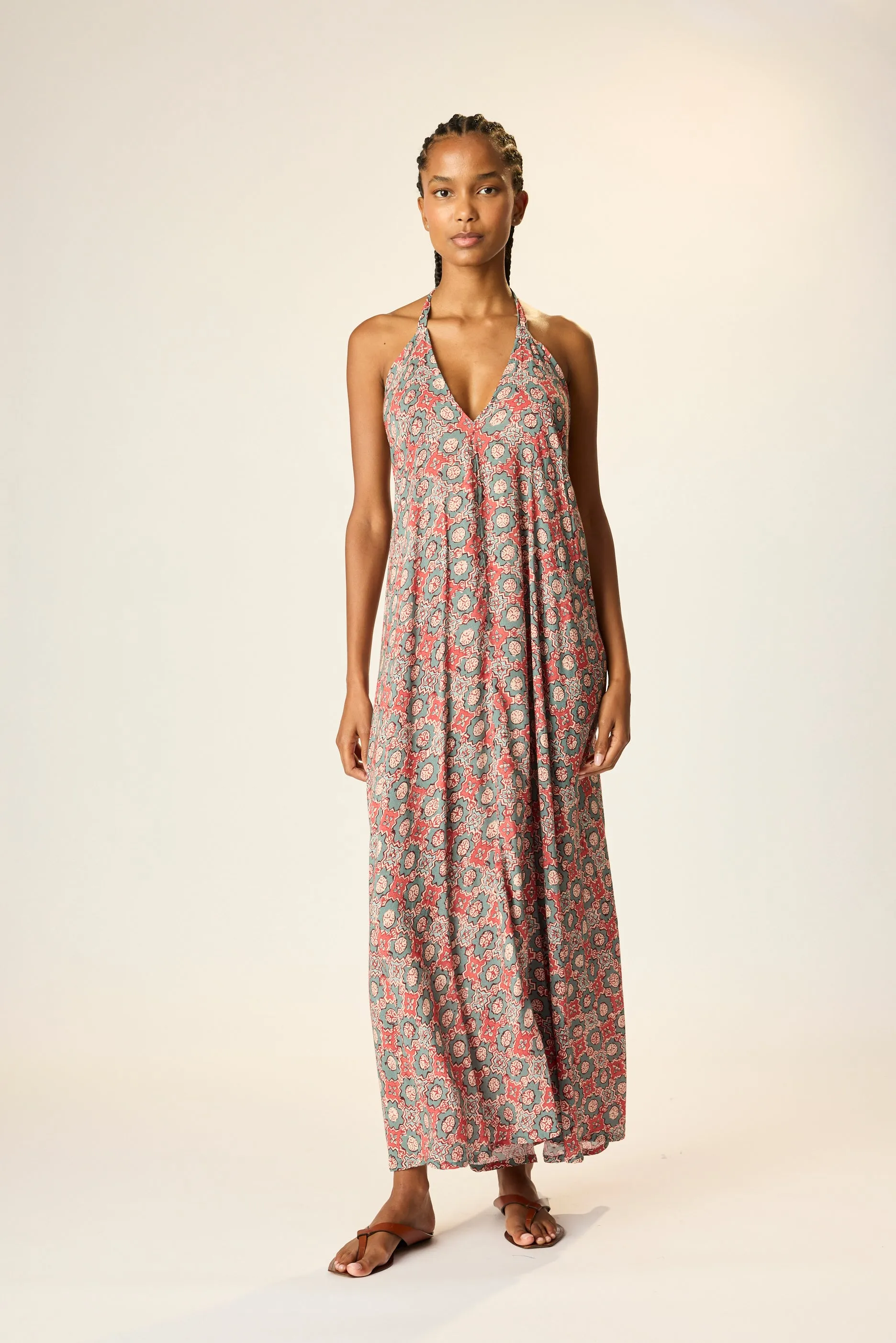 Coral Soft LOLA DRESS