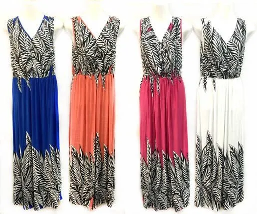 long plus size dress solid color with black white Case of 12