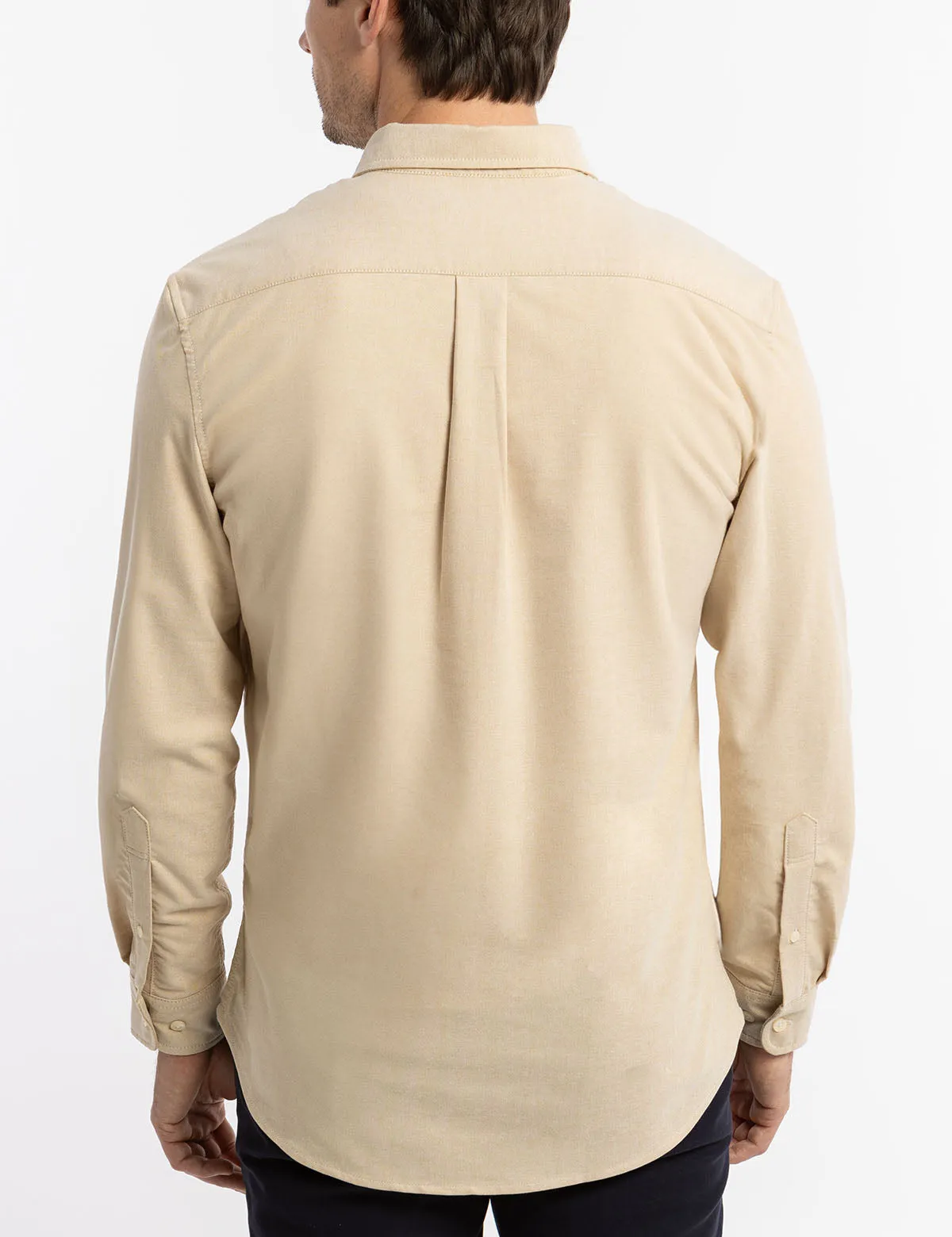 LONG SLEEVE STRETCH OXFORD SHIRTS