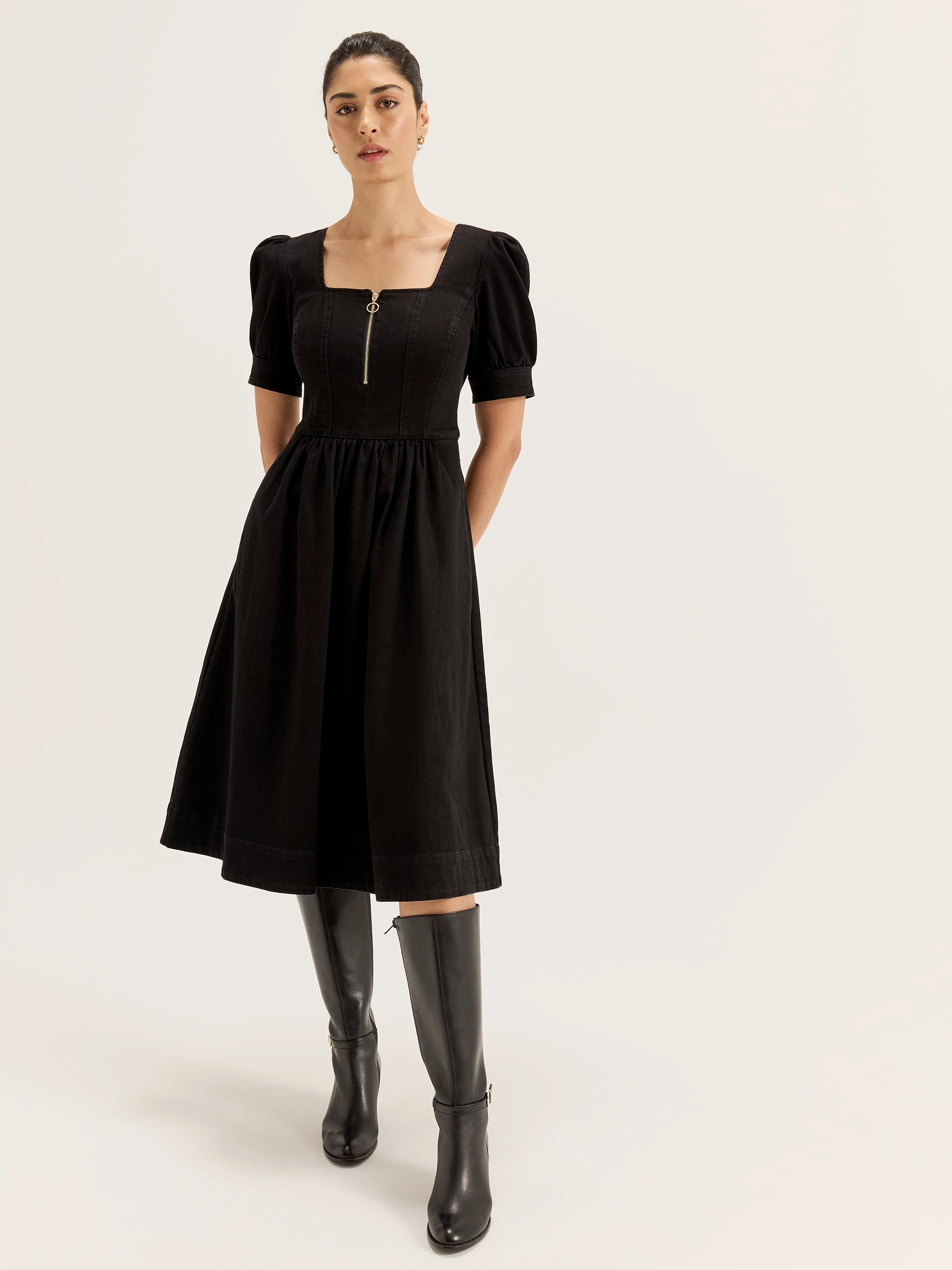 Casual Must-Have Versatile Layer Lorenz Denim Dress