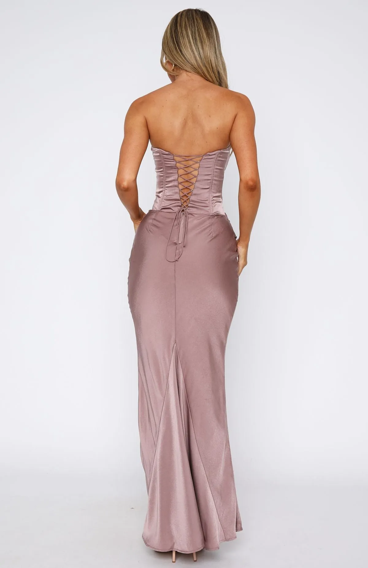 Love This Feeling Maxi Dress Mocha RibbedCuff