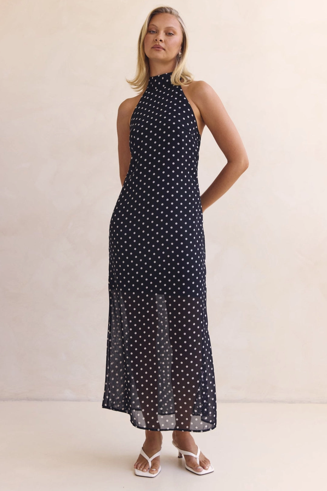 Lucie Midi Dress (Black) All Day Look