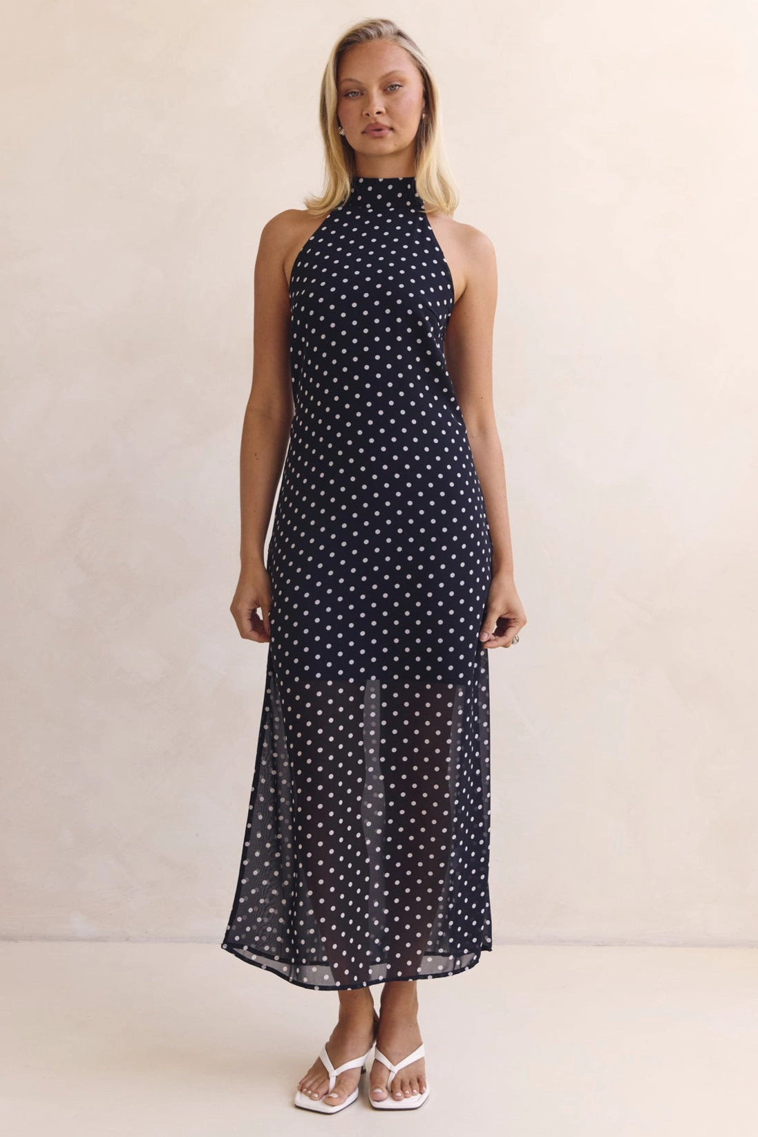 Lucie Midi Dress (Black) Short Sleeve Sophisticated Touch