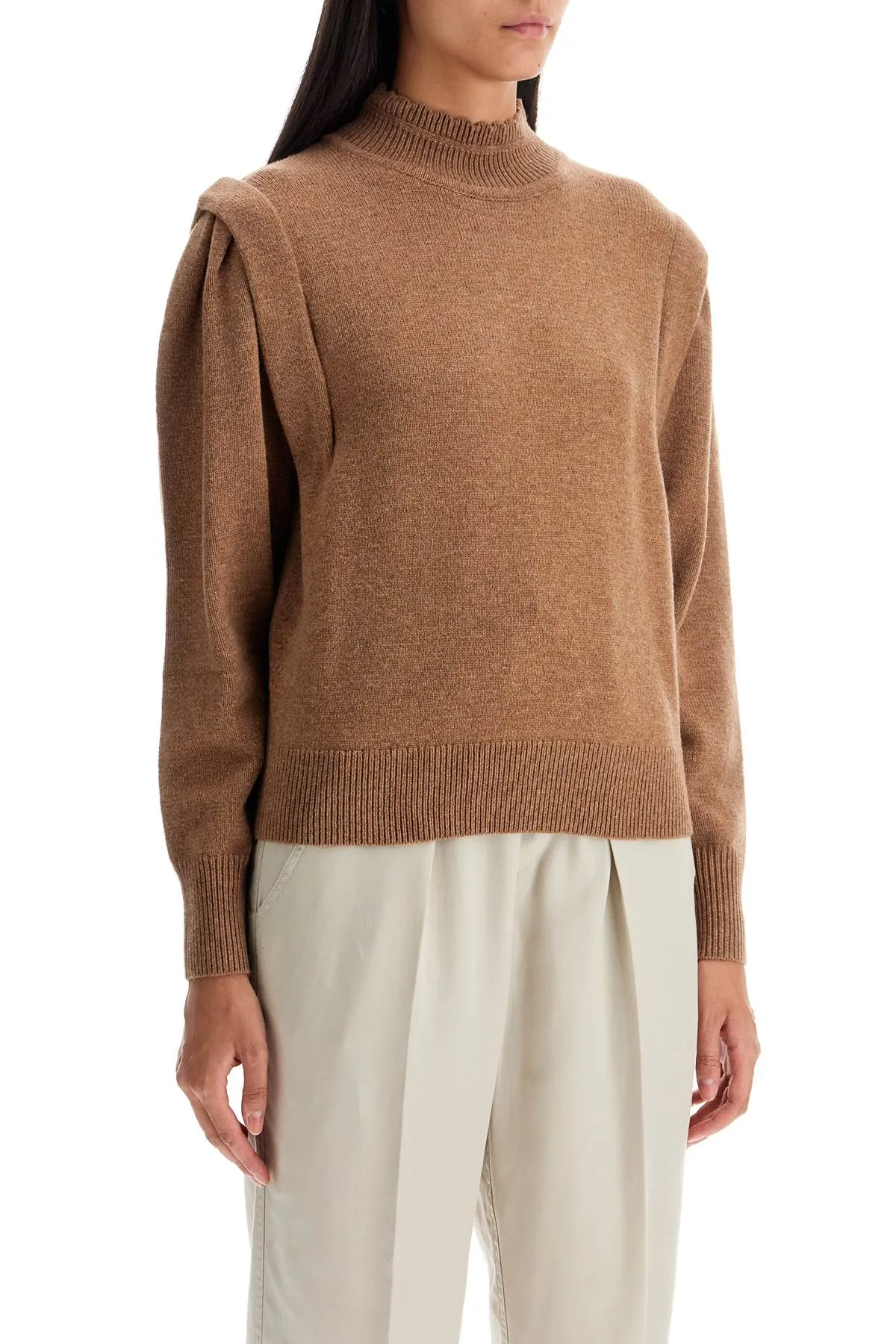 lucile sweater PU0511FA B3L06E CAMEL