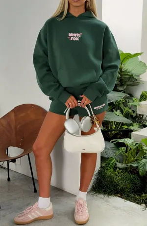 Rolled Cuffs Lucky Thirteen Stephanie Lounge Shorts Green