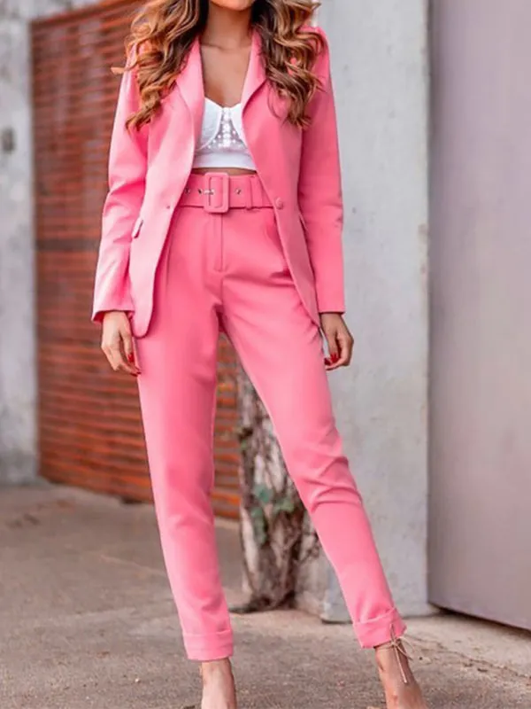 Luna Women Luxe Pants Blazer Suit