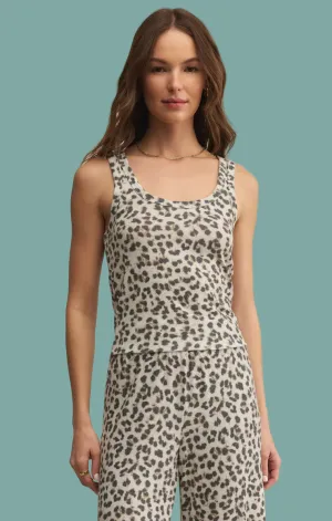 Luxe Leopard Tank HighStretchElastic Breathable Design