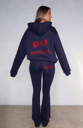 Made With Love Flare Pants Navy Autumn Ready Street Style