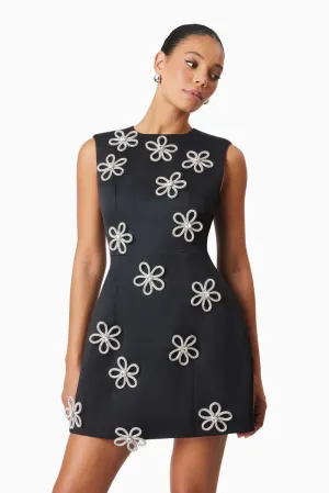 Shine Finish Texture Softness Maiara Mini Dress