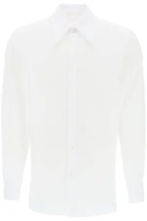 Maison margiela "shirt with pointed collar" S67DT0014 S43001 WHITE