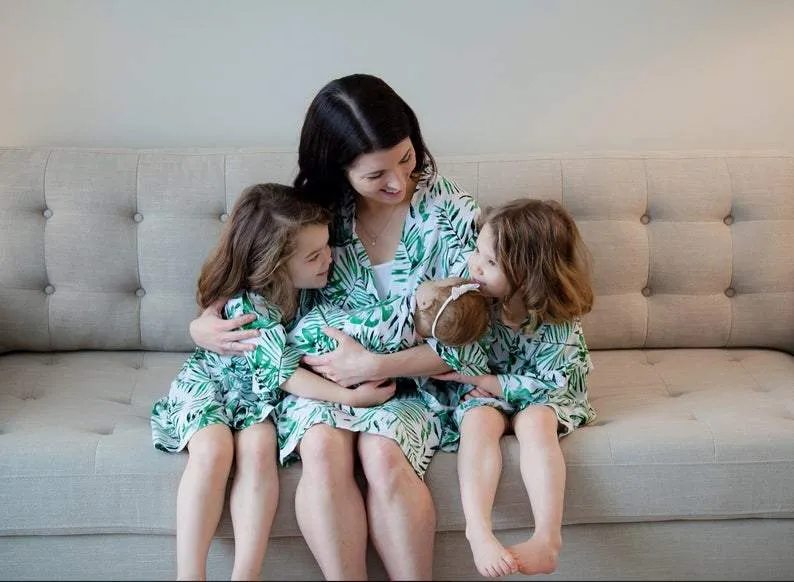 Mama Robe - Palm Leaf by May and Joy