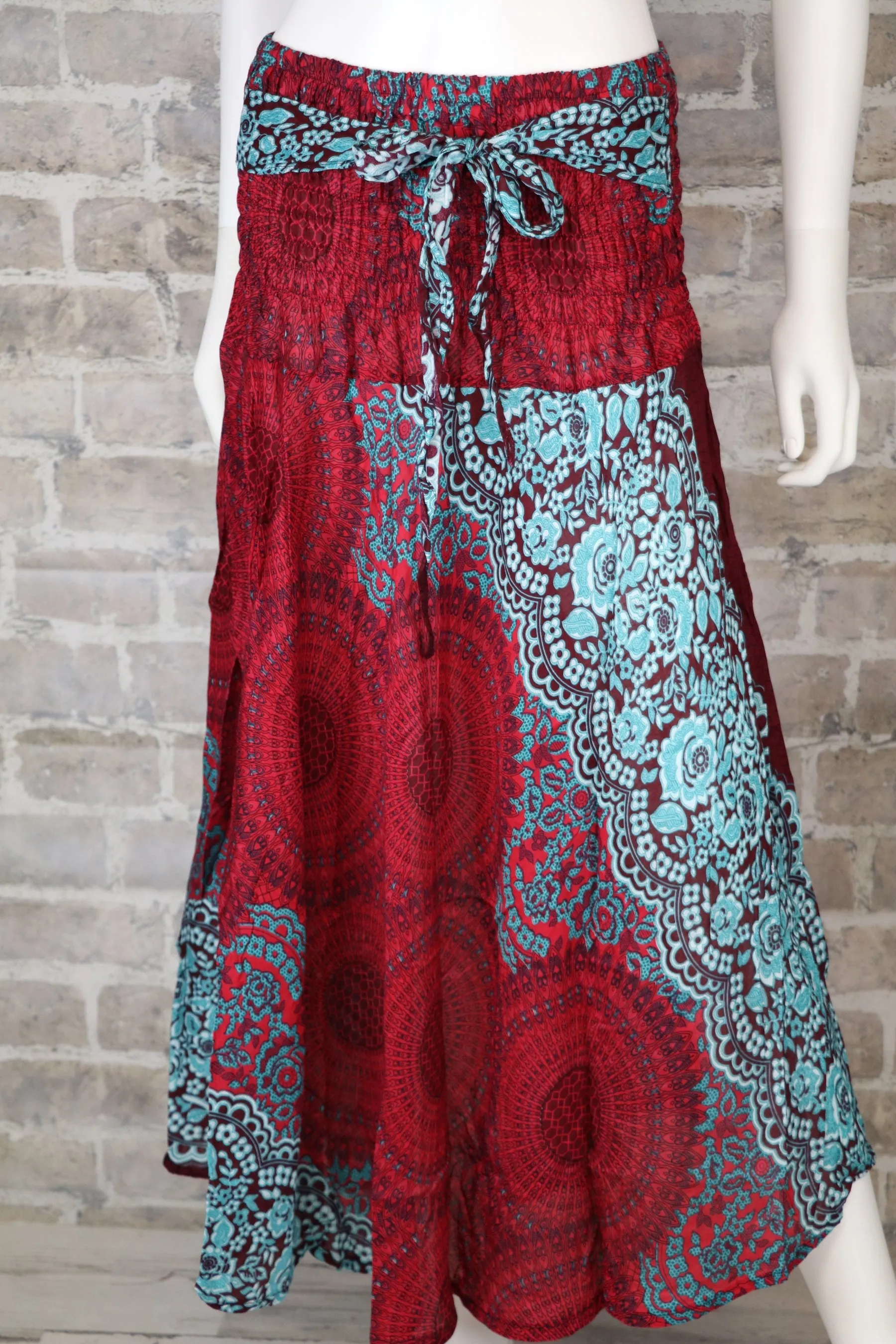 Mandala Maxi Dresses Women Skirt Beach Long Skirt Gypsy