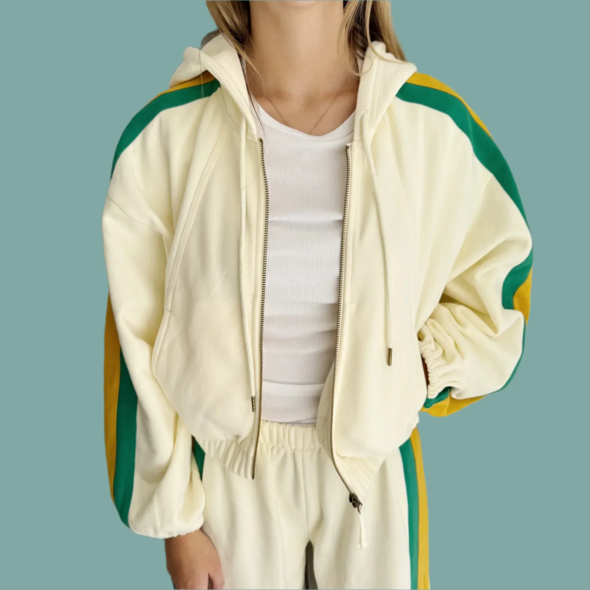 Mardi Nation Set Ribbed Neckline Airflow Ventilation Zones