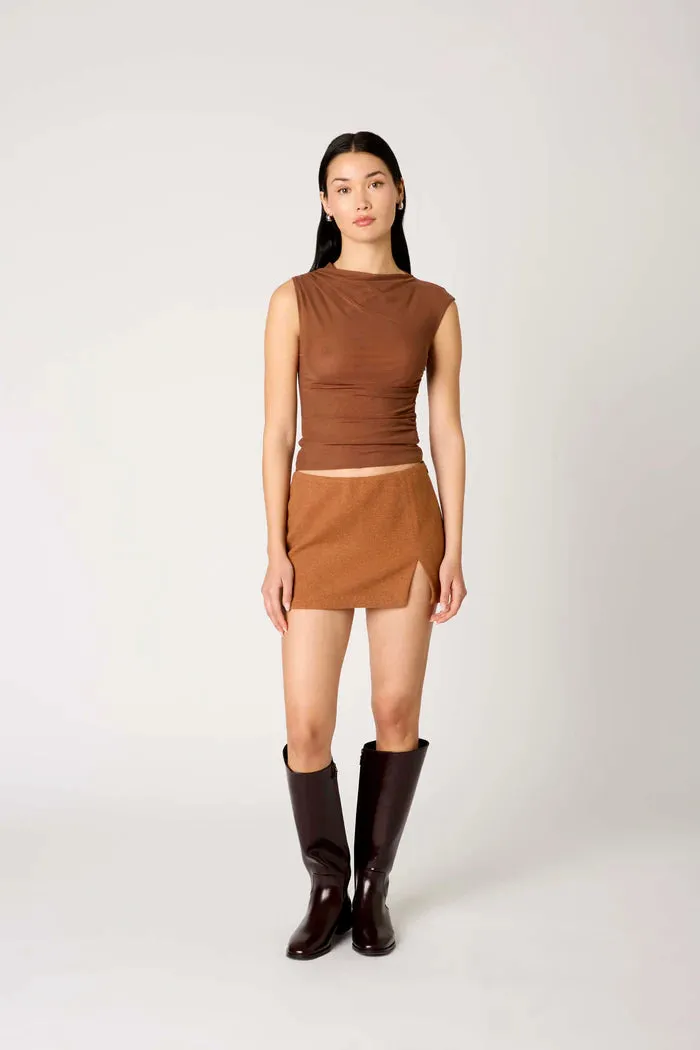 Marge Top PlacketDetail SoftKnit