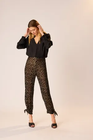 MARGHERITA PANT Breathable Comfort Fit Distressed finish