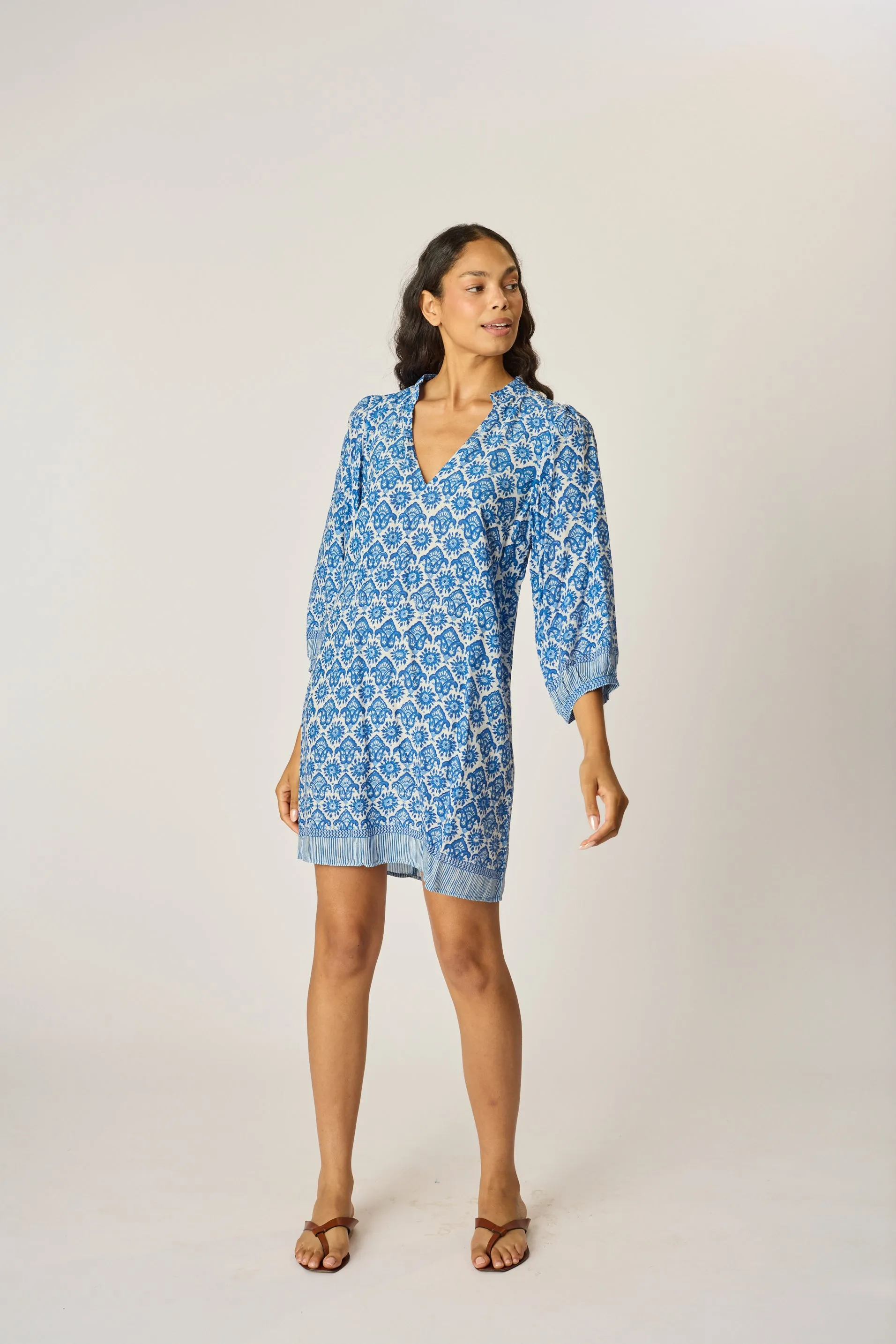 Anti-bacterial Relax Draping MARIA DRESS