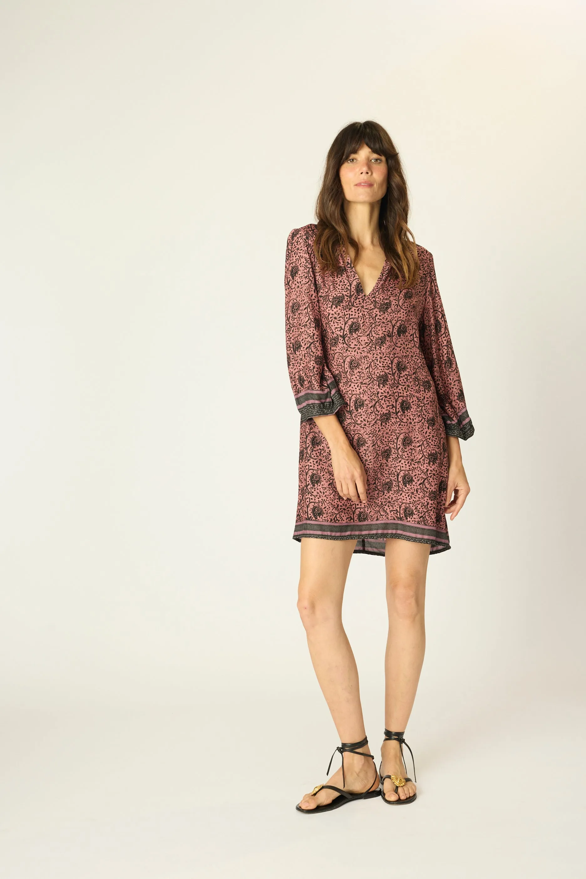 MARIA DRESS Pearl-Detail