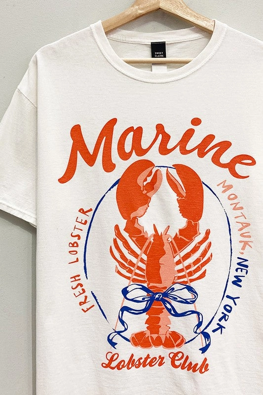 Marine Lobsters Tee S-XL Compact Thermal Insulation