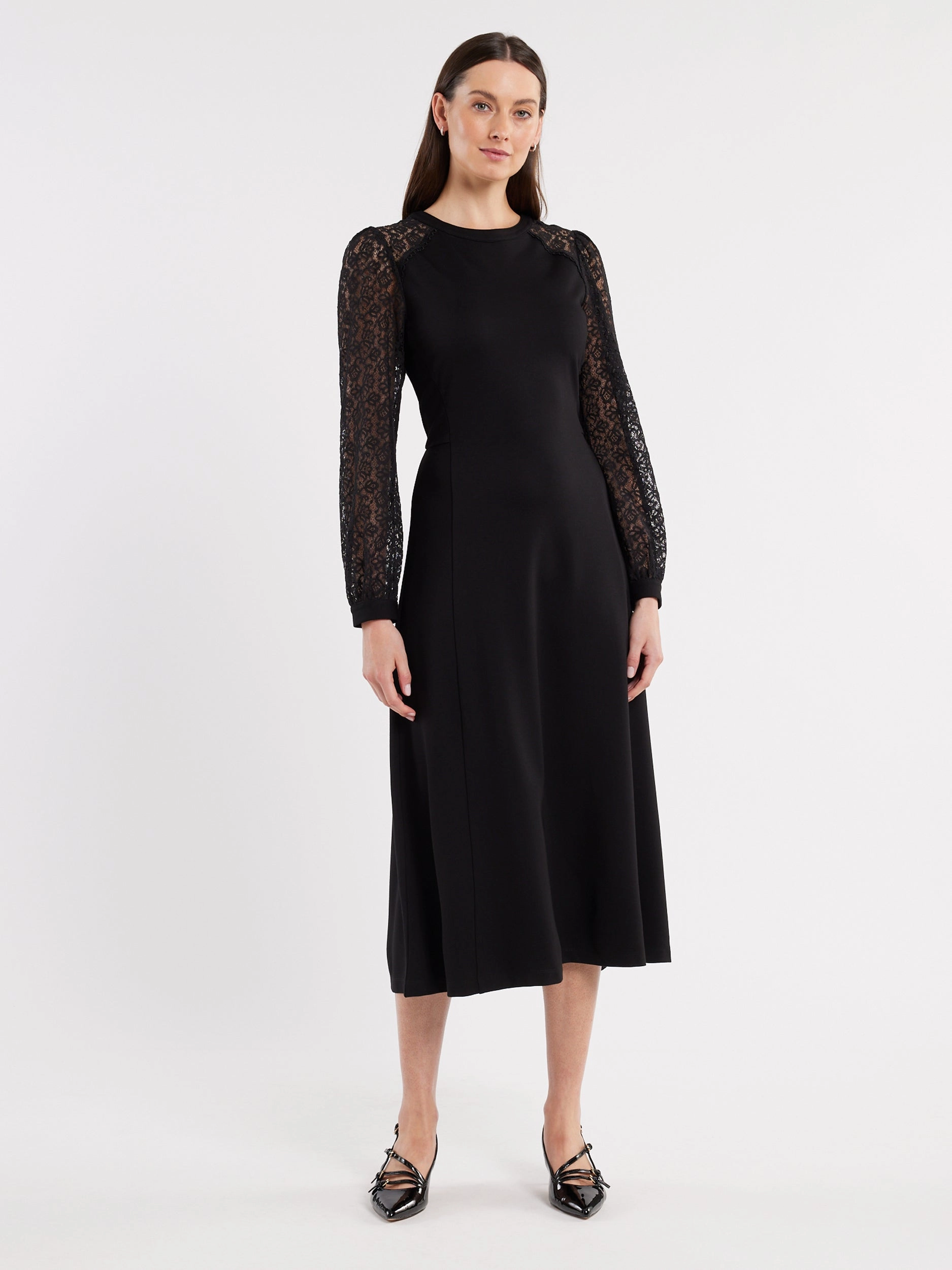 Marissa Ponte Dress Soft Shape Tailored Mood