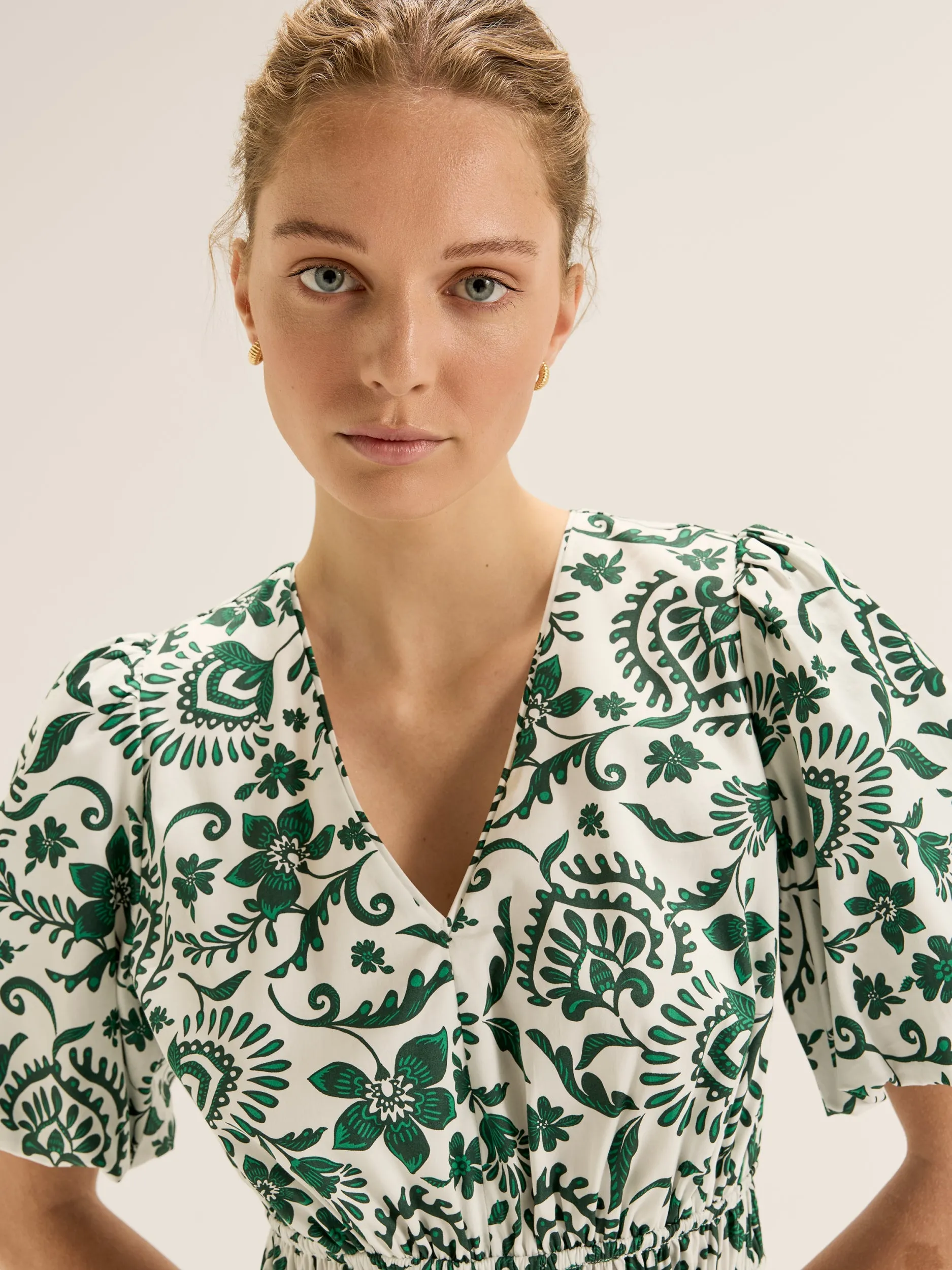 Recycled Polyester Blend Marjorie Mini Dress