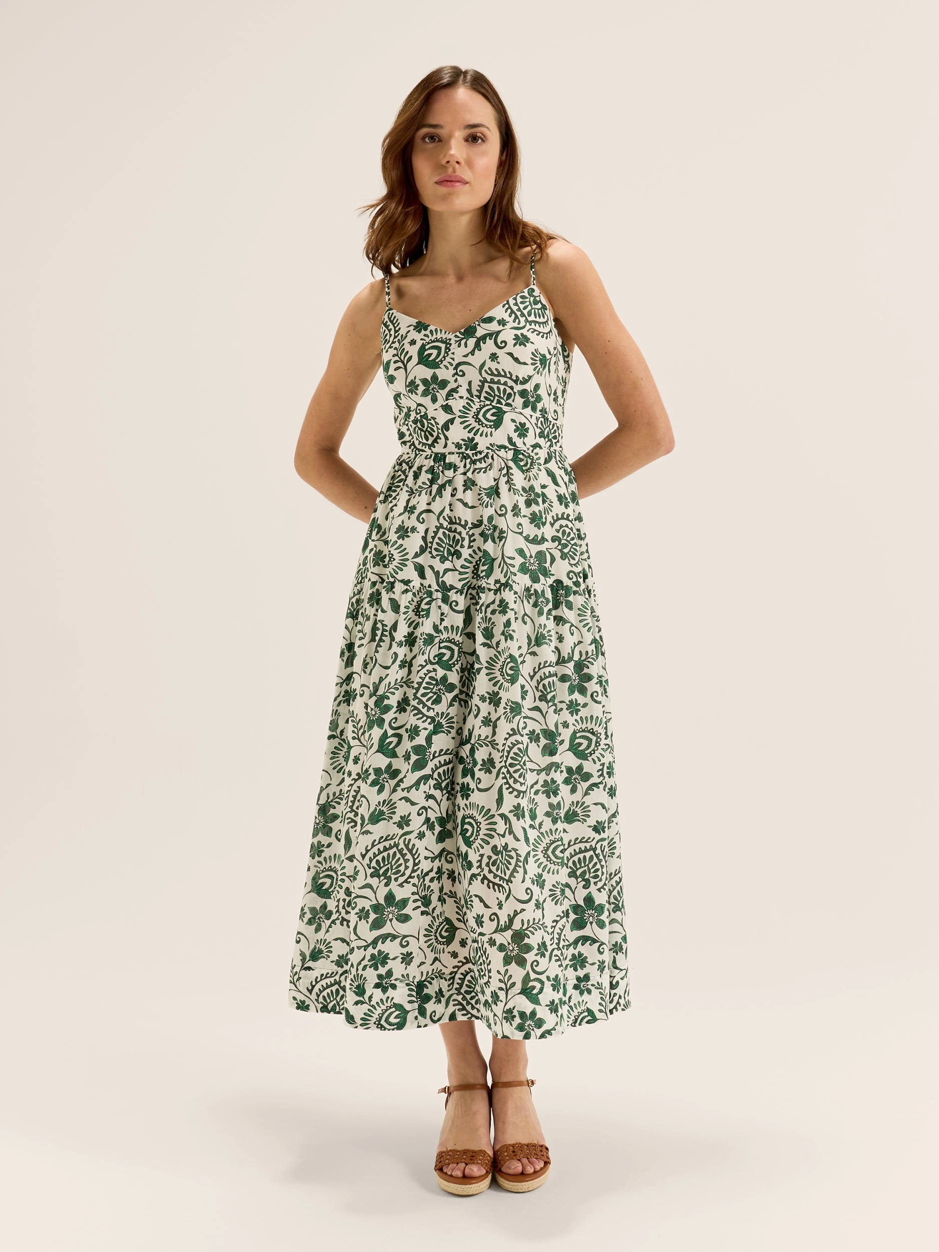 Marjorie Sundress Scoop-Neck