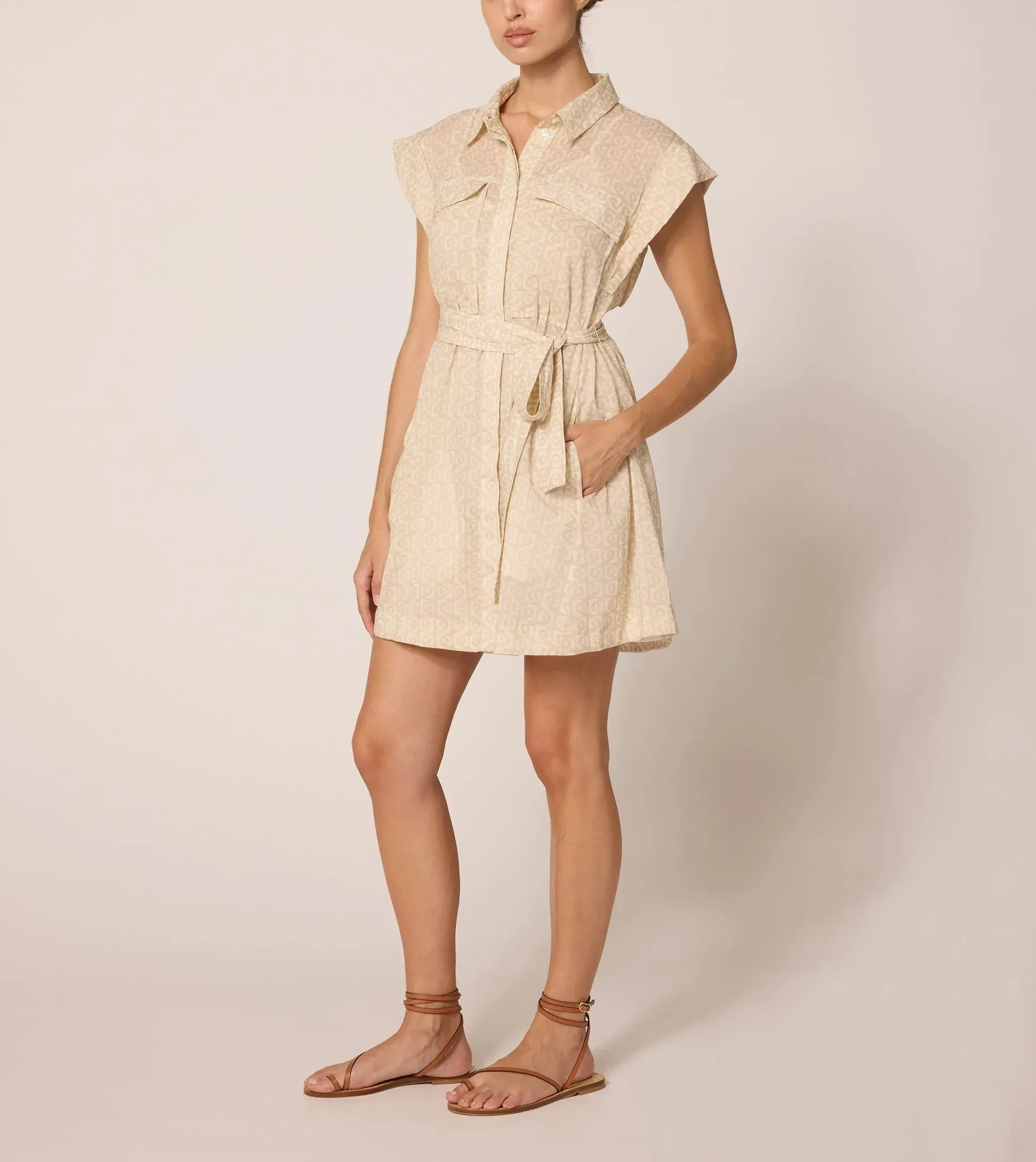 Fresh Texture Mood Look Marlowe Mini Dress