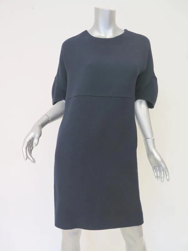 Marni Women's Dress: Blue 100% Wool Size 2, Pre-owned