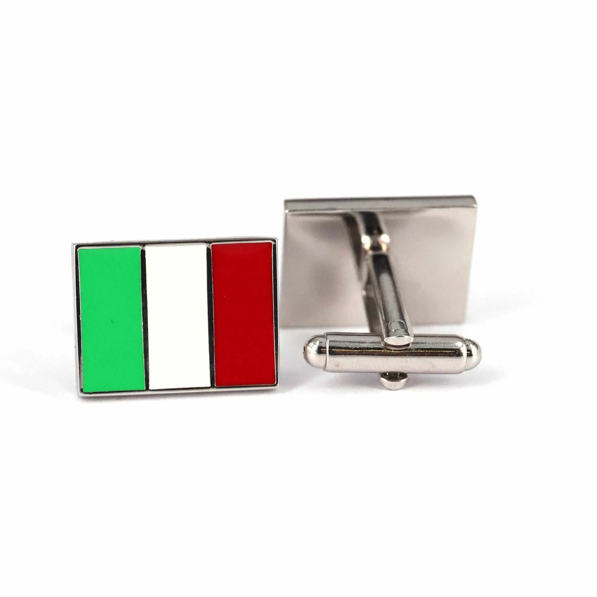 Marzthomson Italy Flag Cufflinks (Online Exclusive)