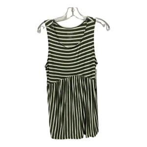 Mat Top Sleeveless By Isabel Maternity In Green, Size:Xs