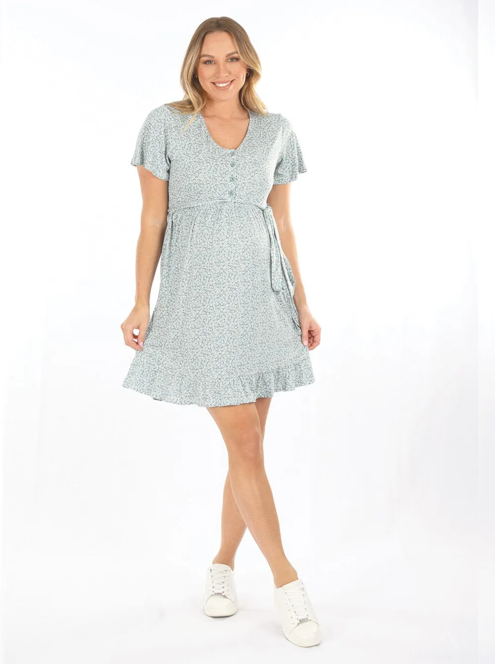 Maternity & Nursing Summer Floral print Dress